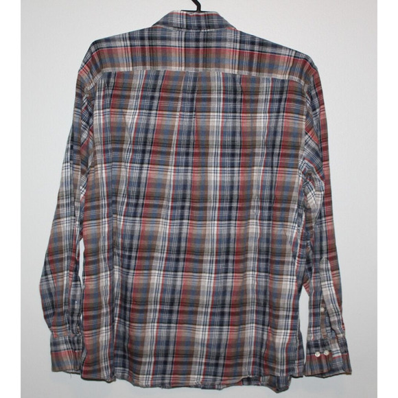 Peter Millar Mountainside Juno Dunes Multi-Plaid Sport Shirt Men's XXL H13924 - Picture 5 of 9